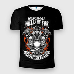 Футболка спортивная мужская Original wheels of fire, цвет: 3D-принт