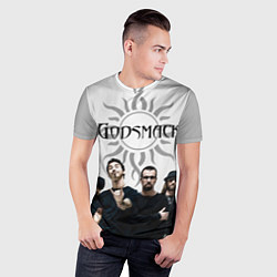 Футболка спортивная мужская Godsmack, цвет: 3D-принт — фото 2