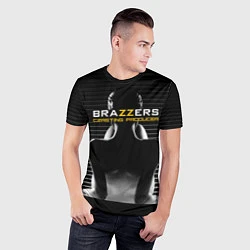 Футболка спортивная мужская Brazzers сasting-producer, цвет: 3D-принт — фото 2