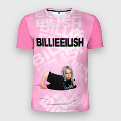 Мужская спорт-футболка Billie Eilish: Pink Mood