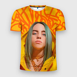 Футболка спортивная мужская Billie Eilish, цвет: 3D-принт