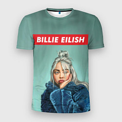 Футболка спортивная мужская Billie Eilish, цвет: 3D-принт