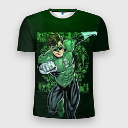 Футболка спортивная мужская Green Lantern, цвет: 3D-принт