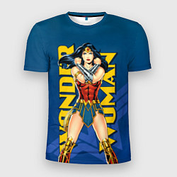 Футболка спортивная мужская Wonder Woman, цвет: 3D-принт