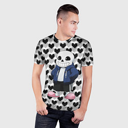 Футболка спортивная мужская UNDERTALE, цвет: 3D-принт — фото 2