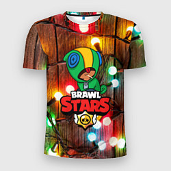 Мужская спорт-футболка BRAWL STARS НОВОГОДНИЙ