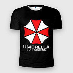 Футболка спортивная мужская UMBRELLA CORP, цвет: 3D-принт