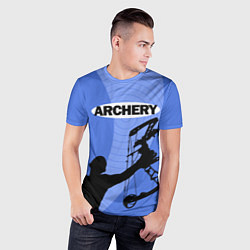 Футболка спортивная мужская Archery, цвет: 3D-принт — фото 2
