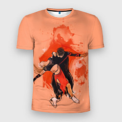 Футболка спортивная мужская Парное фигурное катание, цвет: 3D-принт