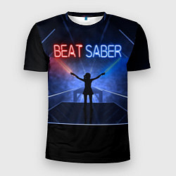 Мужская спорт-футболка Beat Saber