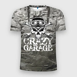 Мужская спорт-футболка Crazy garage