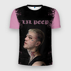 Футболка спортивная мужская LiL PEEP, цвет: 3D-принт