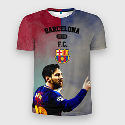 Футболка спортивная мужская Messi, цвет: 3D-принт