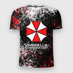 Футболка спортивная мужская UMBRELLA CORP, цвет: 3D-принт