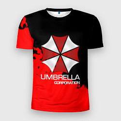 Футболка спортивная мужская UMBRELLA CORP, цвет: 3D-принт