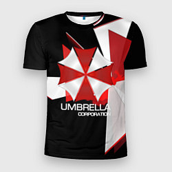 Футболка спортивная мужская UMBRELLA CORP, цвет: 3D-принт