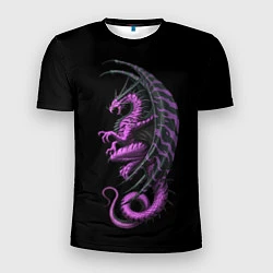 Футболка спортивная мужская Purple Dragon, цвет: 3D-принт