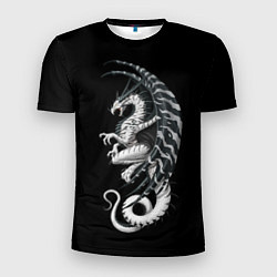Мужская спорт-футболка White Dragon