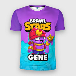 Футболка спортивная мужская BRAWL STARS GENE, цвет: 3D-принт