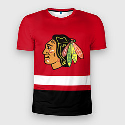 Мужская спорт-футболка Chicago Blackhawks