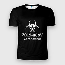 Футболка спортивная мужская NCoV-2019: Coronavirus, цвет: 3D-принт