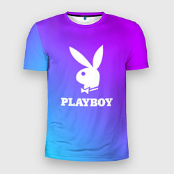 Футболка спортивная мужская PLAYBOY, цвет: 3D-принт