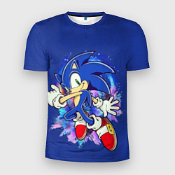Футболка спортивная мужская Sonic, цвет: 3D-принт