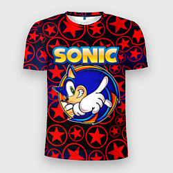 Футболка спортивная мужская Sonic, цвет: 3D-принт