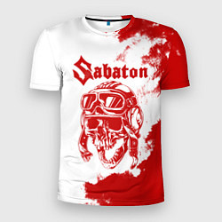 Футболка спортивная мужская Sabaton, цвет: 3D-принт