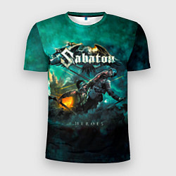 Футболка спортивная мужская Sabaton, цвет: 3D-принт