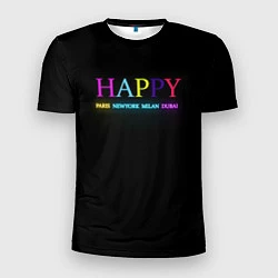 Мужская спорт-футболка HAPPY