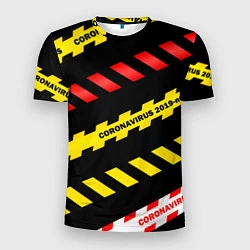Мужская спорт-футболка 2019-nCoV Коронавирус