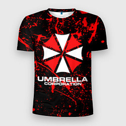 Футболка спортивная мужская Umbrella Corporation, цвет: 3D-принт