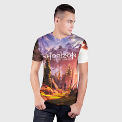 Футболка спортивная мужская Horizon Zero Dawn, цвет: 3D-принт — фото 2
