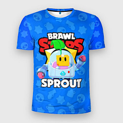 Футболка спортивная мужская BRAWL STARS SPROUT, цвет: 3D-принт