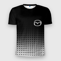 Футболка спортивная мужская Mazda, цвет: 3D-принт