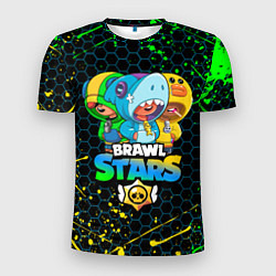 Футболка спортивная мужская BRAWL STARS LEON SKINS, цвет: 3D-принт