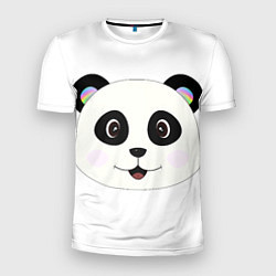 Футболка спортивная мужская Panda, цвет: 3D-принт