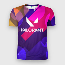 Футболка спортивная мужская Valorant, цвет: 3D-принт