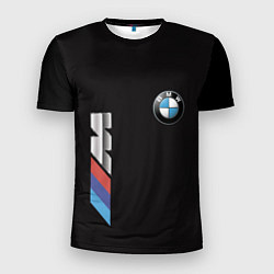 Футболка спортивная мужская BMW, цвет: 3D-принт