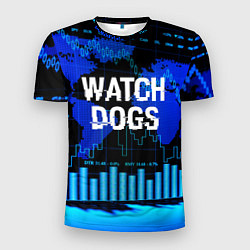 Футболка спортивная мужская Watch Dogs, цвет: 3D-принт