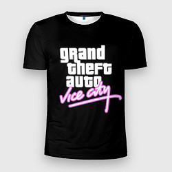 Футболка спортивная мужская GTA VICE CITY, цвет: 3D-принт