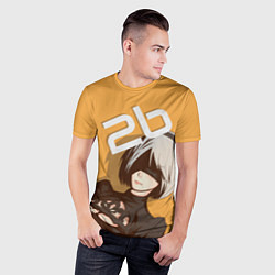 Футболка спортивная мужская 2b, цвет: 3D-принт — фото 2
