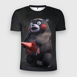 Футболка спортивная мужская Kumamon, цвет: 3D-принт