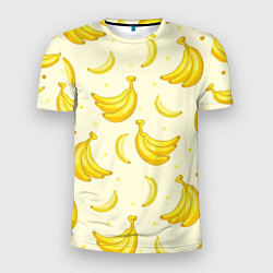 Футболка спортивная мужская Банана, цвет: 3D-принт