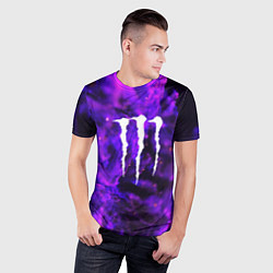 Футболка спортивная мужская MONSTER ENERGY, цвет: 3D-принт — фото 2