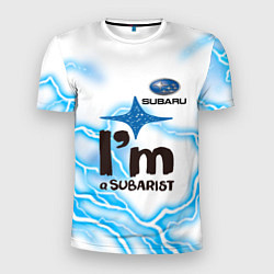 Мужская спорт-футболка SUBARU