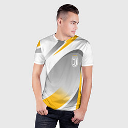Футболка спортивная мужская Juventus Uniform, цвет: 3D-принт — фото 2