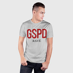 Футболка спортивная мужская GSPD rave, цвет: 3D-принт — фото 2