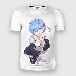 Футболка спортивная мужская Re:Zero, цвет: 3D-принт